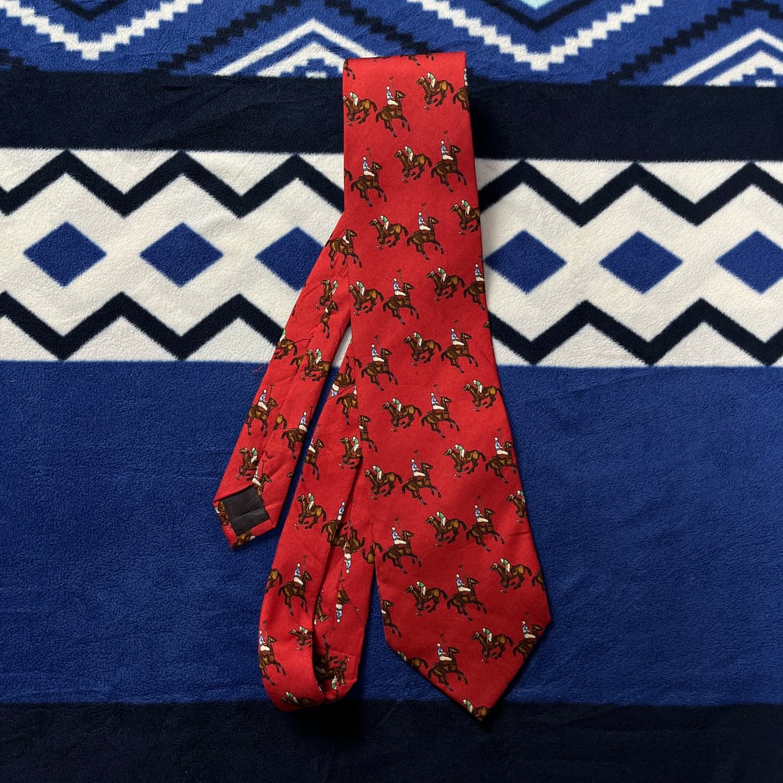 90s 폴로 랄프로렌 실크100 빈티지 넥타이 상품이미지1