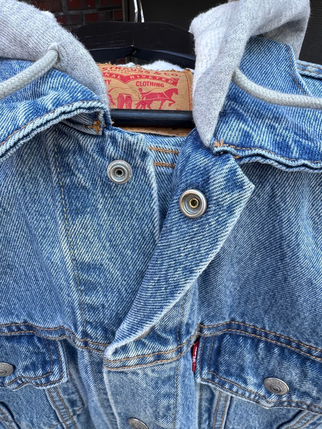 리바이스 후디 데님 트러커자켓  상품이미지7
