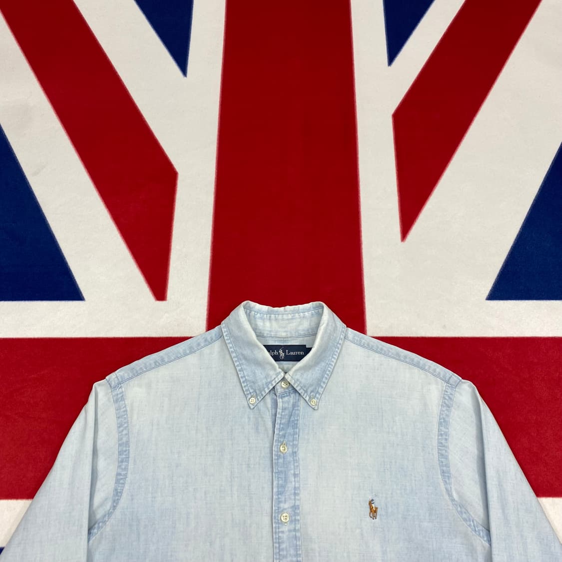 폴로 데님 셔츠 L 실측 XL  상품이미지3