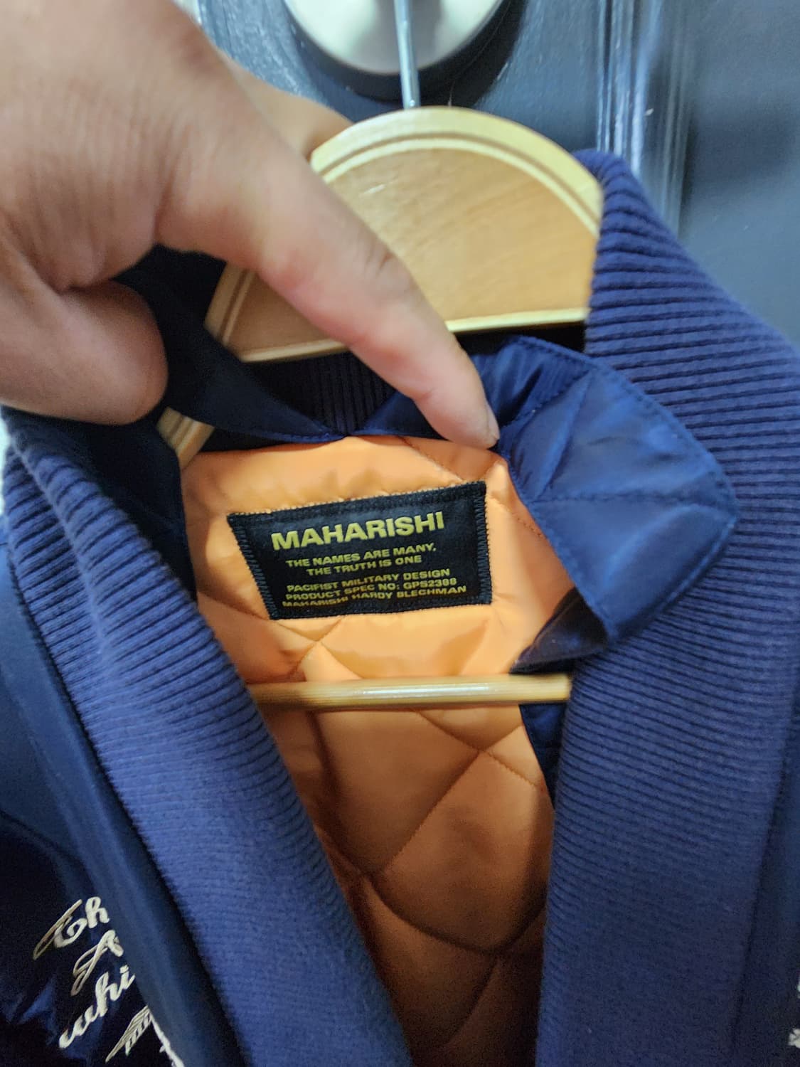 마하리시 MA-1자켓 M 사이즈 상품이미지2