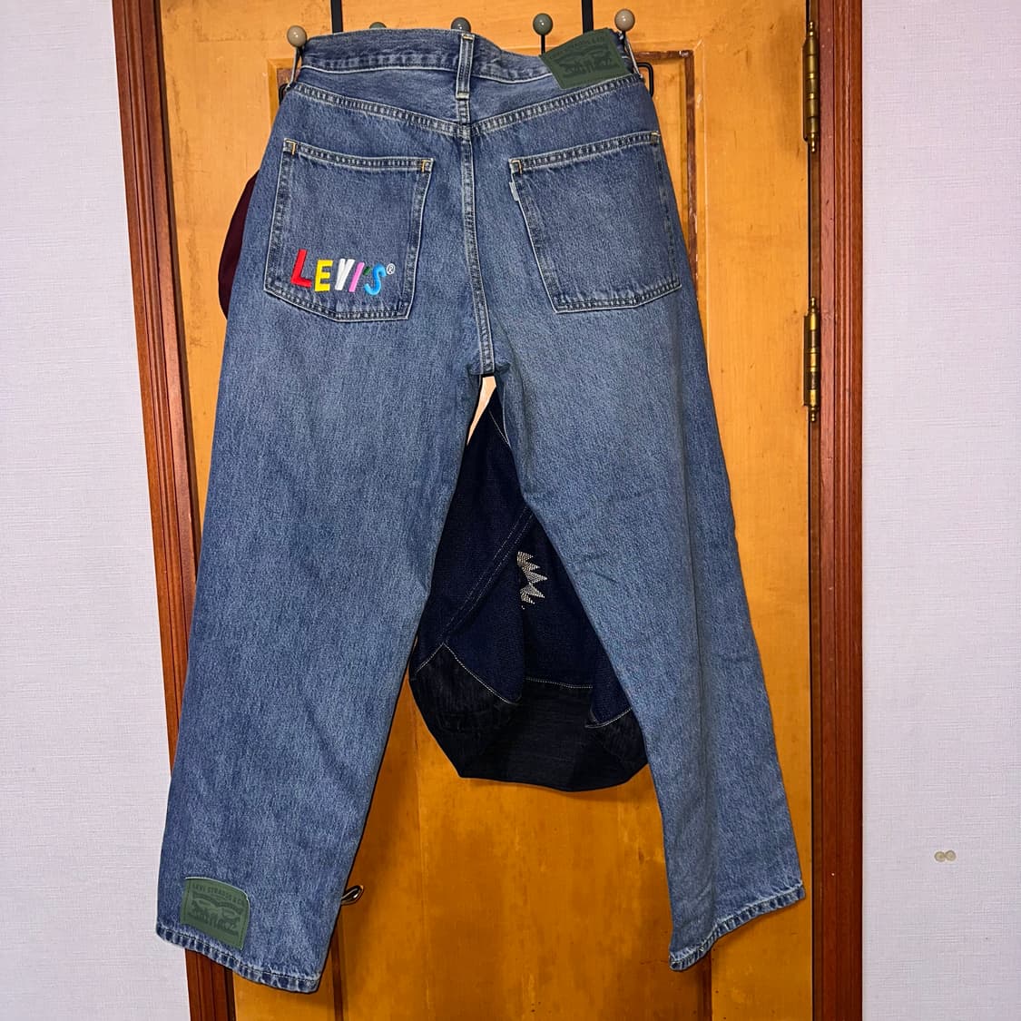 리바이스 커스텀 연청 루즈핏 32 상품이미지3