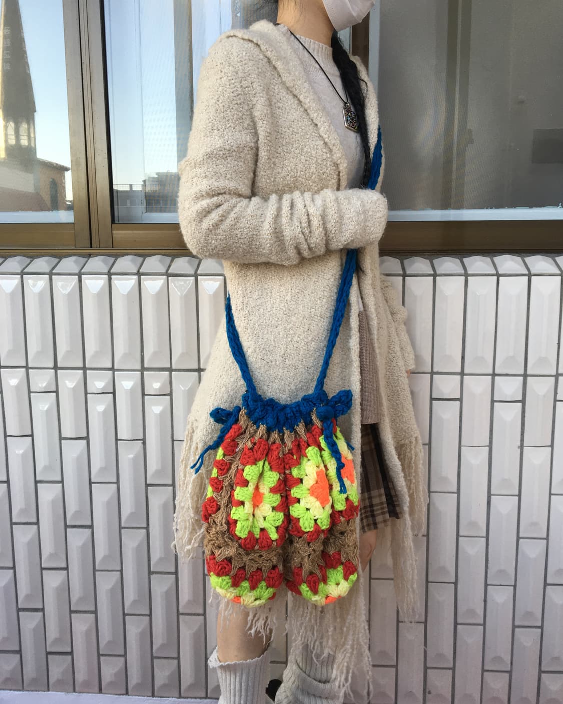  knitted cross bag 상품이미지5