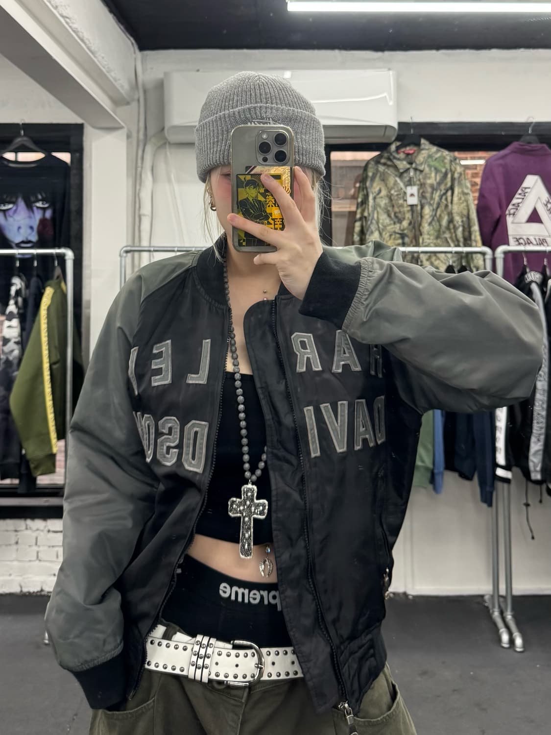 할리데이비슨 100주년 봄버 자켓 상품이미지3