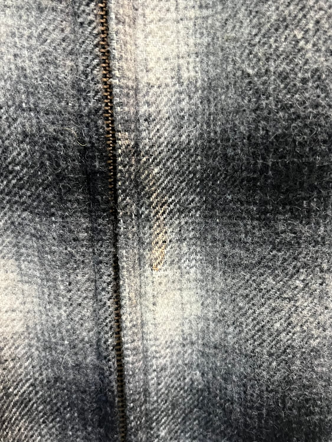 Creation Cube 옴브레 체크 울 자켓 L 상품이미지9