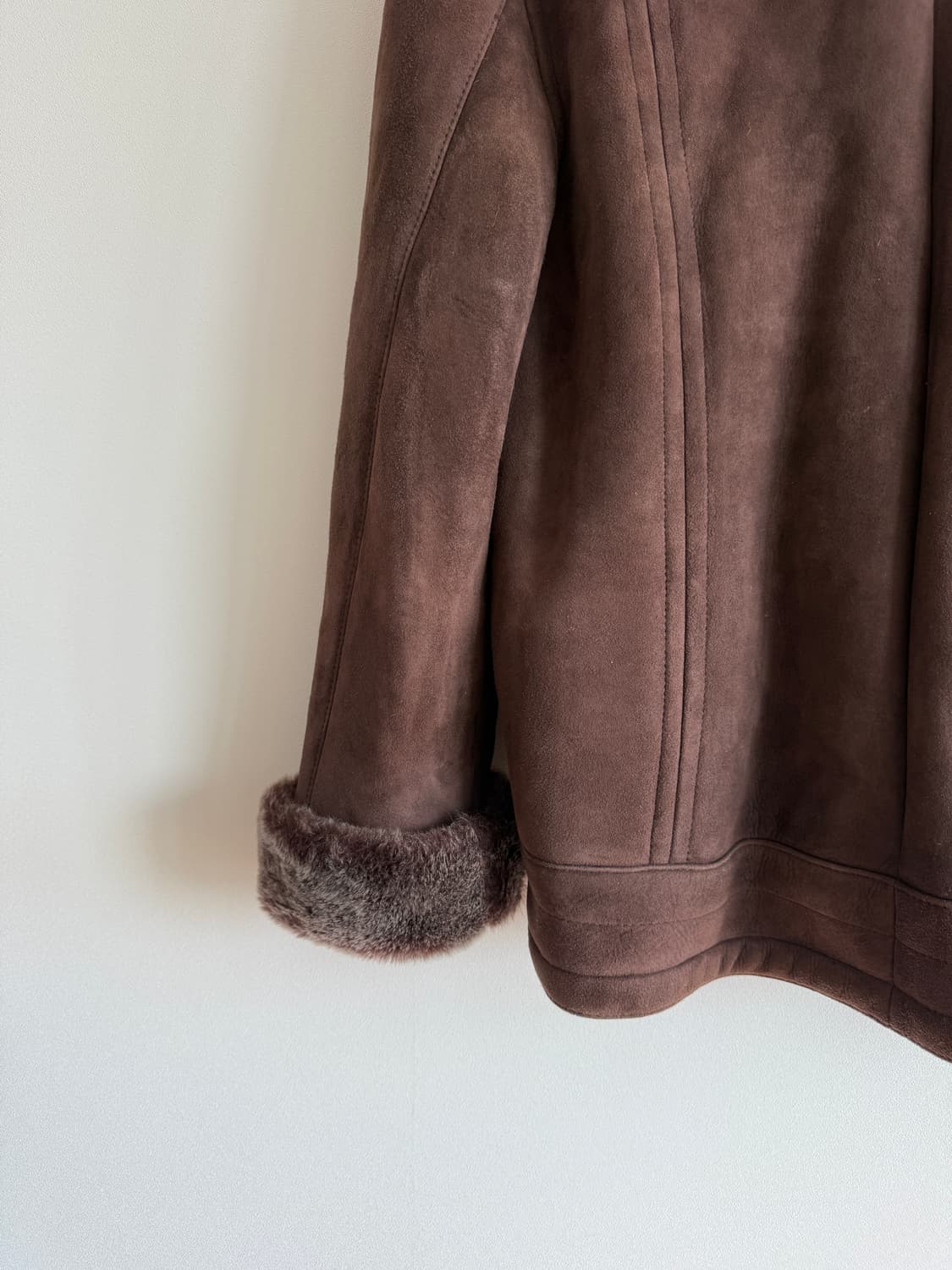 uva 진도 리얼 램스킨퍼 무스탕 상품이미지5