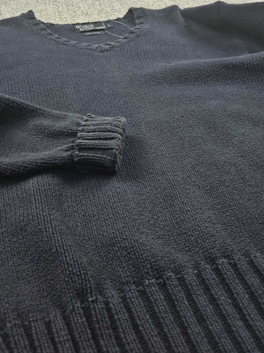 폴로랄프로렌 코튼 브이넥 스웨터 니트 ( L ) / 10264 상품이미지10