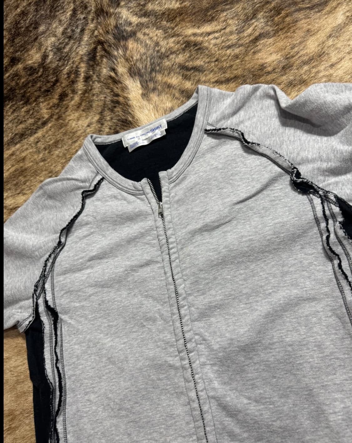 꼼데가르송 셔츠 디컨스트 집업 상품이미지4