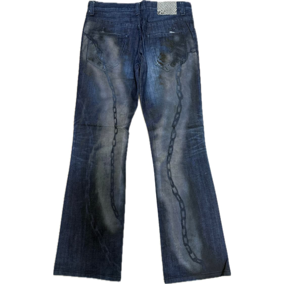 Semanticdesign 더티 채인 워싱진 상품이미지2