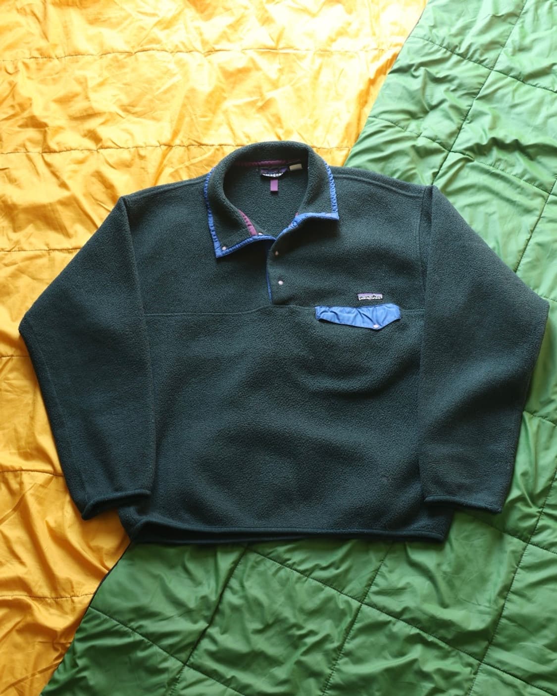 파타고니아 90s 빈티지 신칠라 플리스 포레스트 그린 상품이미지1