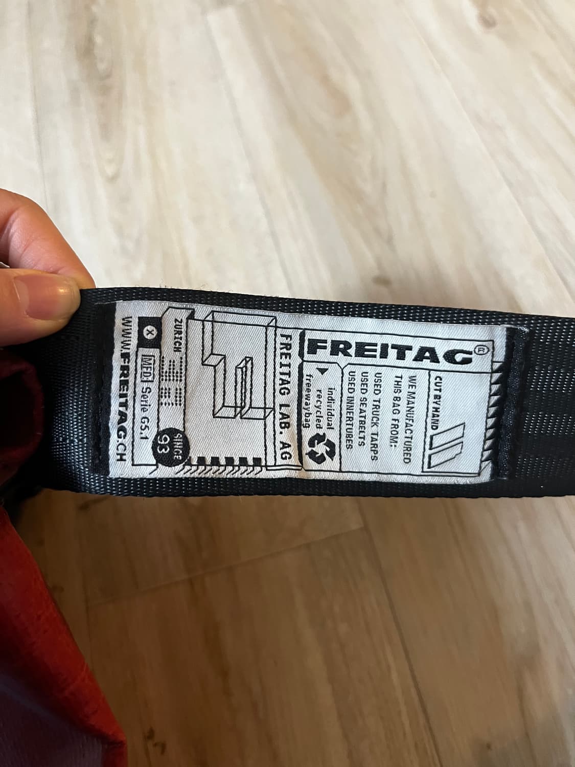 프라이탁 F12 DRAGNET 메신저백 상품이미지4