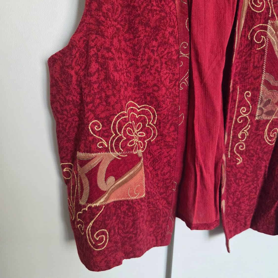 8-90s 미국제 빈티지 베스트 조끼 M 상품이미지3