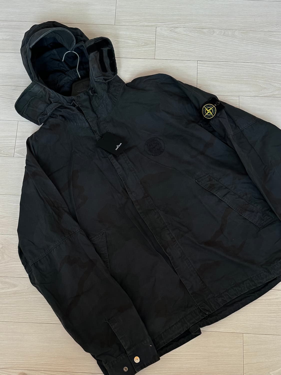 스톤아일랜드 x 슈프림 라이엇 마스크 카모 자켓 XL(105-110) 상품이미지5