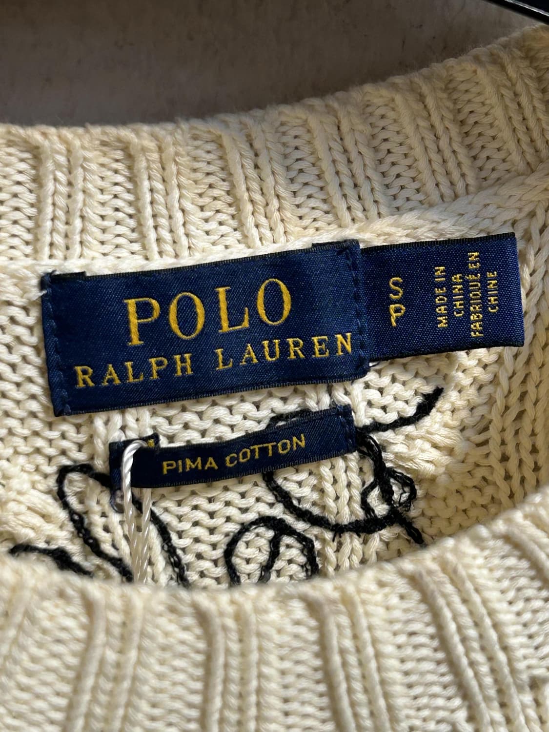 폴로 랄프로렌 케이블 반팔 니트 상품이미지7