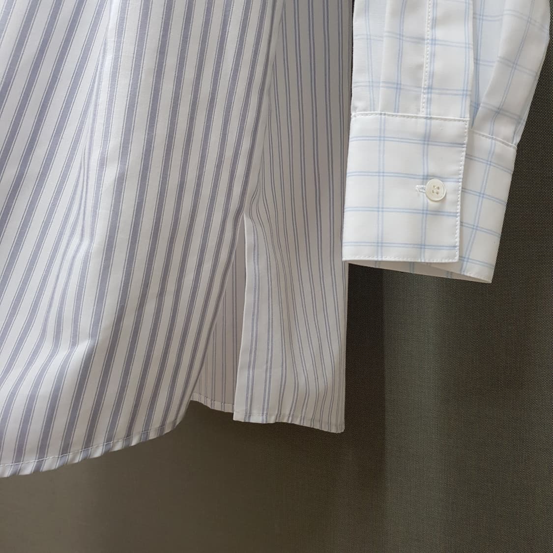 렉토 RECTO 스트라이프 셔츠형 롱 원피스 F사이즈 상품이미지6