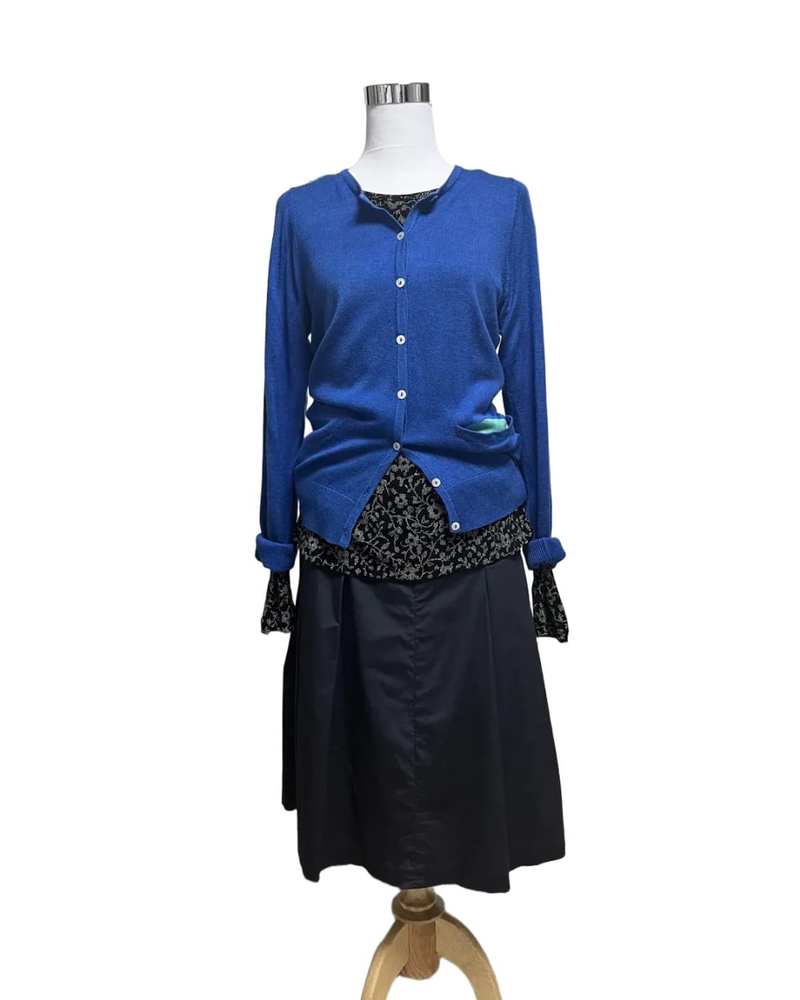 Cobalt blue pocket cardigan 상품이미지6
