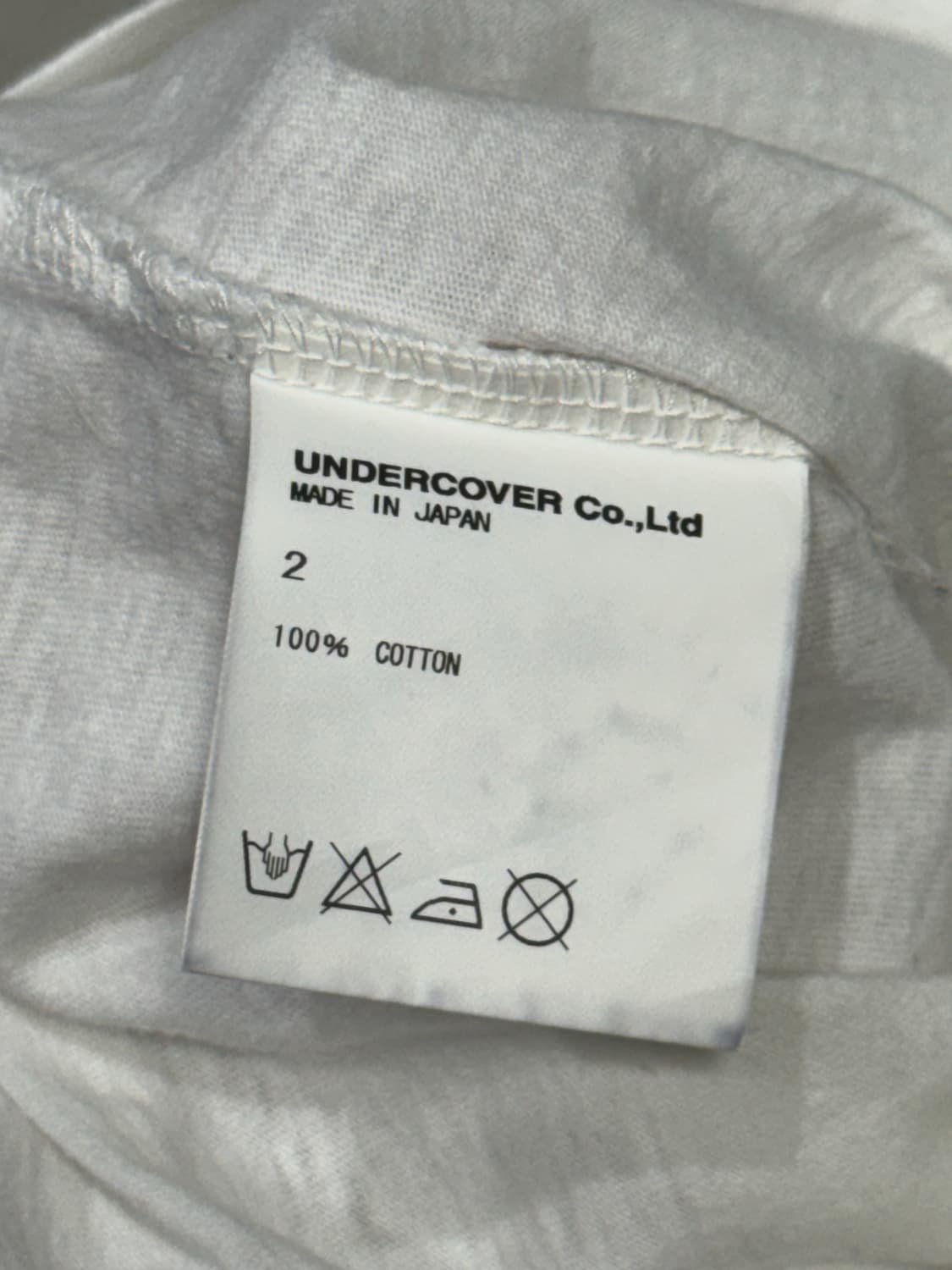 2009 언더커버 양면 남성 프린팅 poptones 반팔 티셔츠 상품이미지4