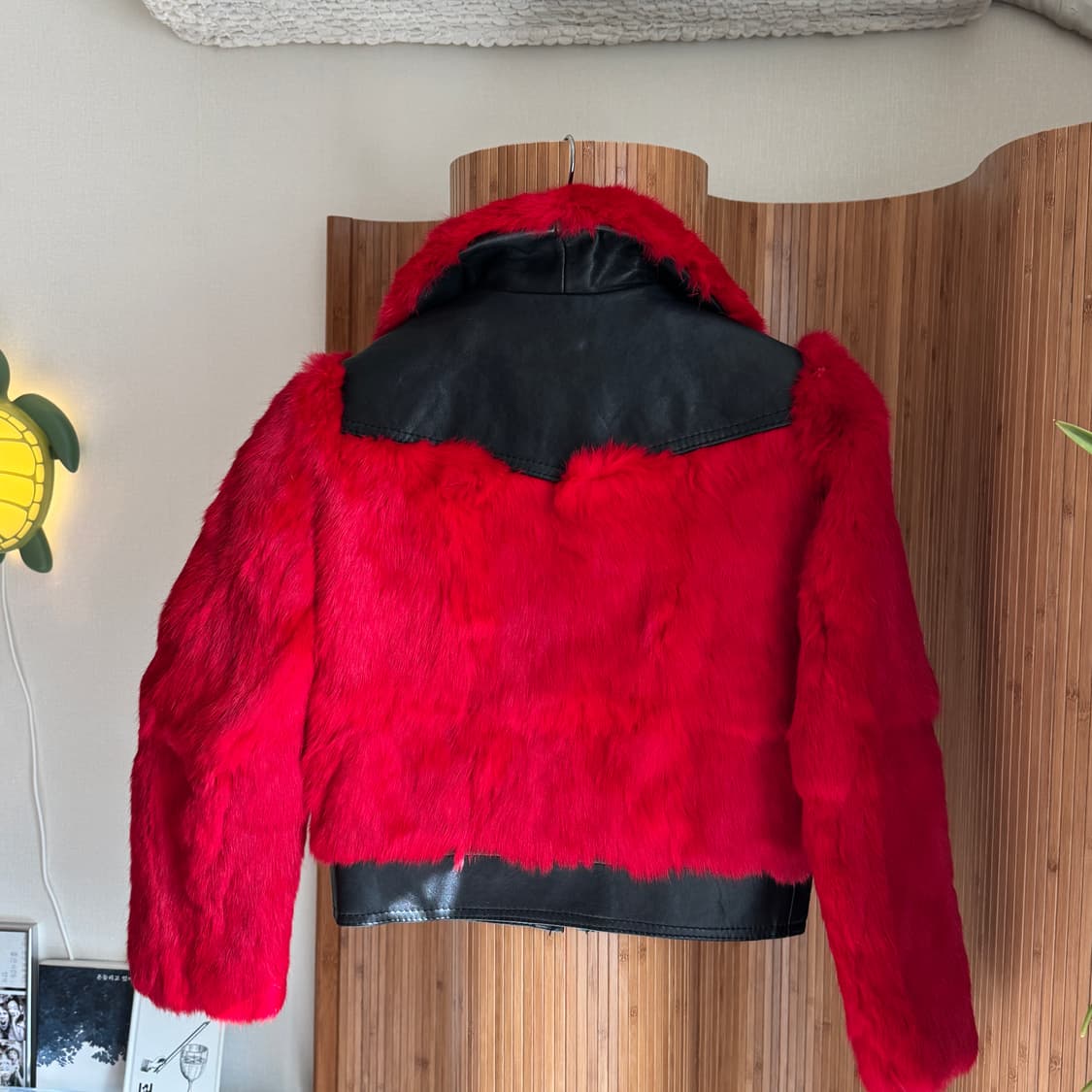 리얼 래빗퍼 무스탕  상품이미지5