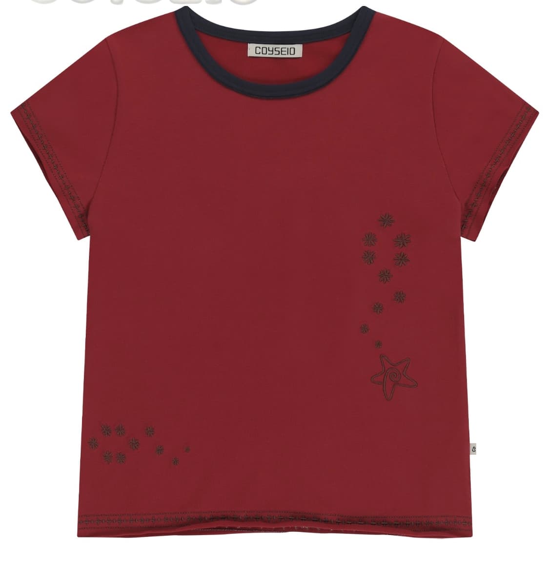 코이세이오 솔라 티셔츠 레드 상품이미지1