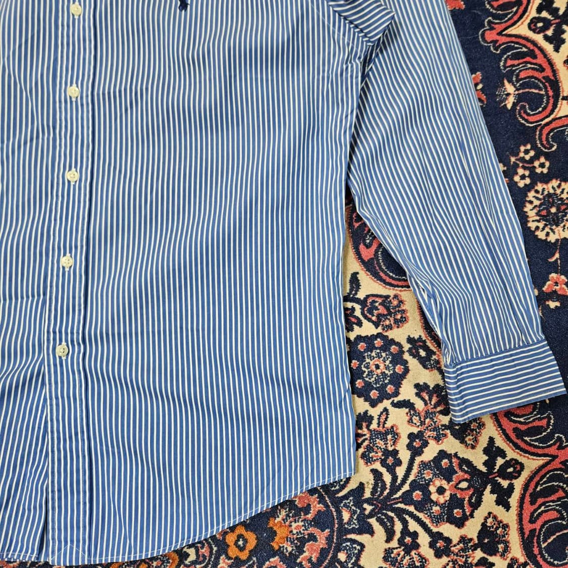 폴로랄프로렌 빈티지 스몰 로고 스트라이프 드레스셔츠 상품이미지3