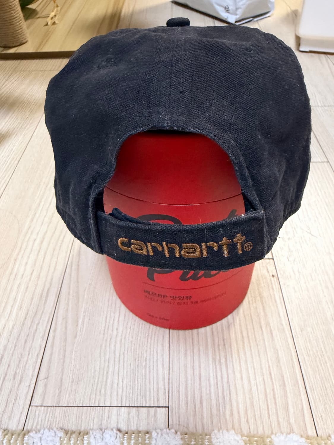 칼하트 볼캡 블랙 칼하트 모자 상품이미지2