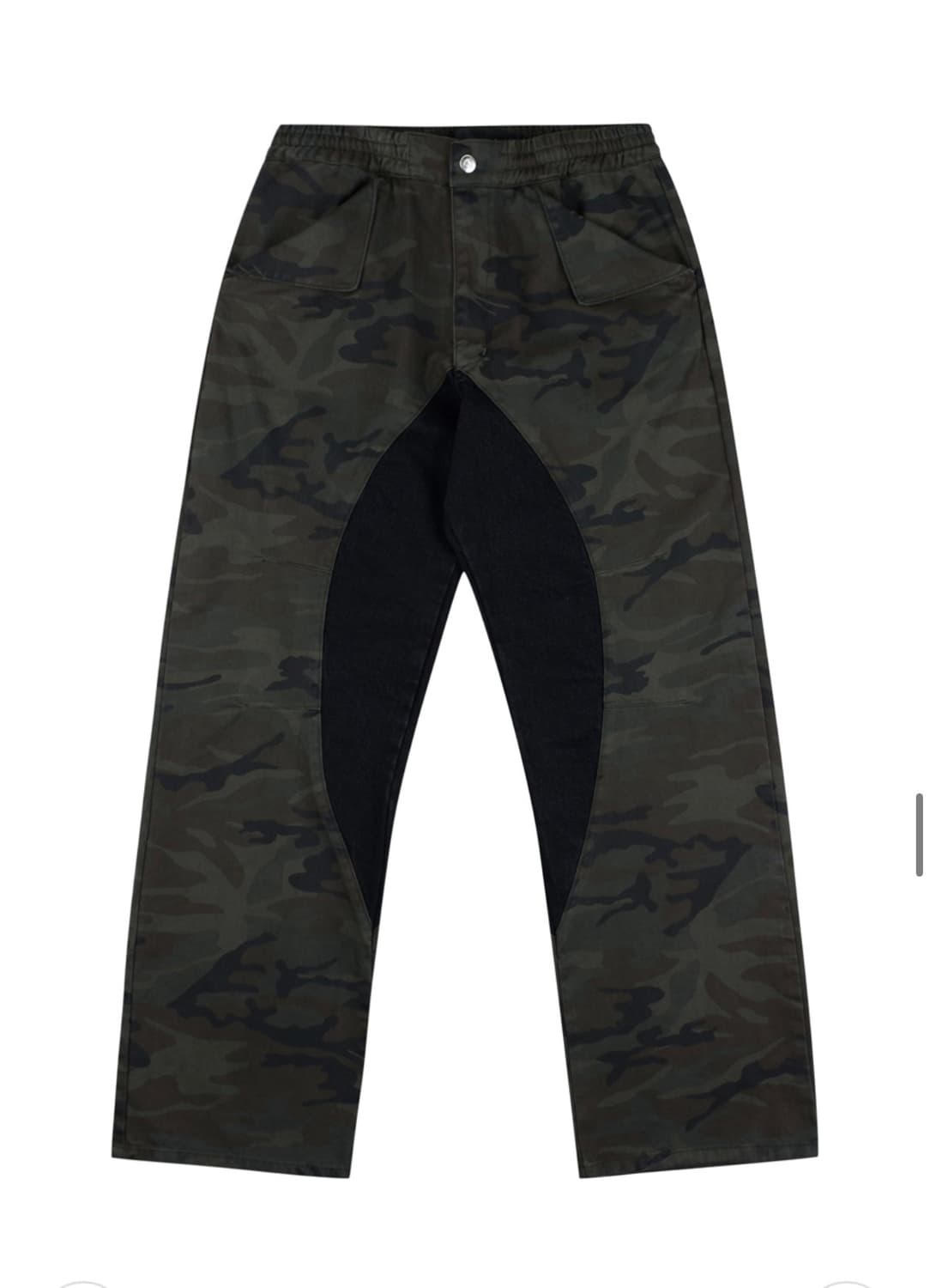 Lining cargo pants - camo black 상품이미지1