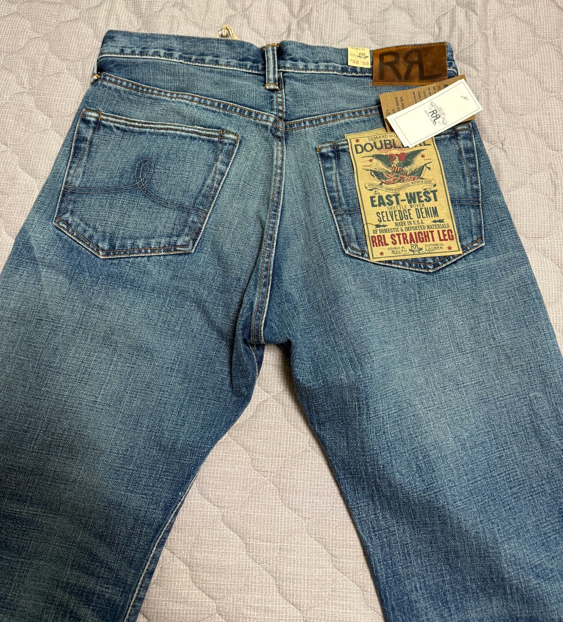 RRL 스트레이트핏 셀비지 힐스뷰 상품이미지3