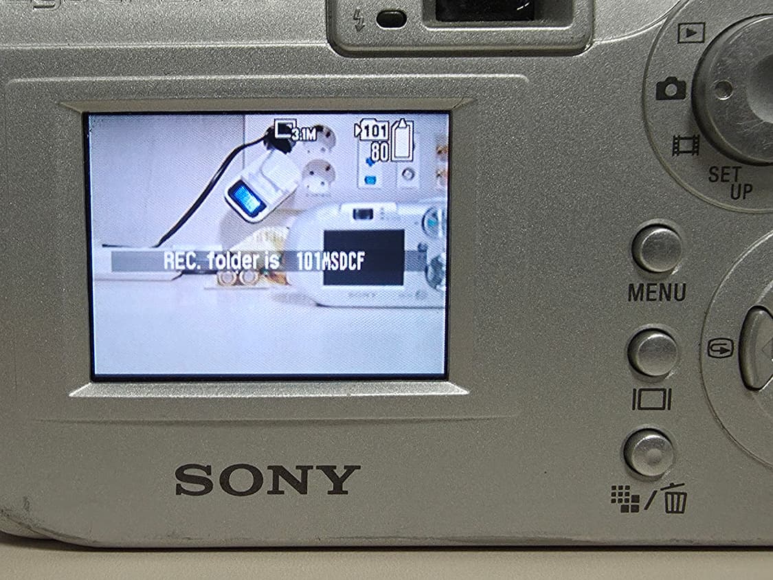 소니 사이버샷 DSC-P72 빈티지 디지털카메라 상품이미지7