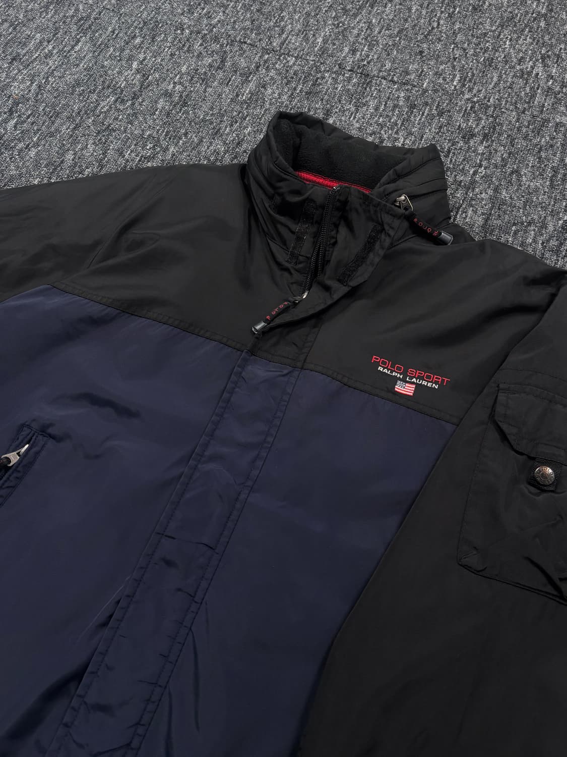 폴로 90s 바람막이 집업 자켓 상품이미지4