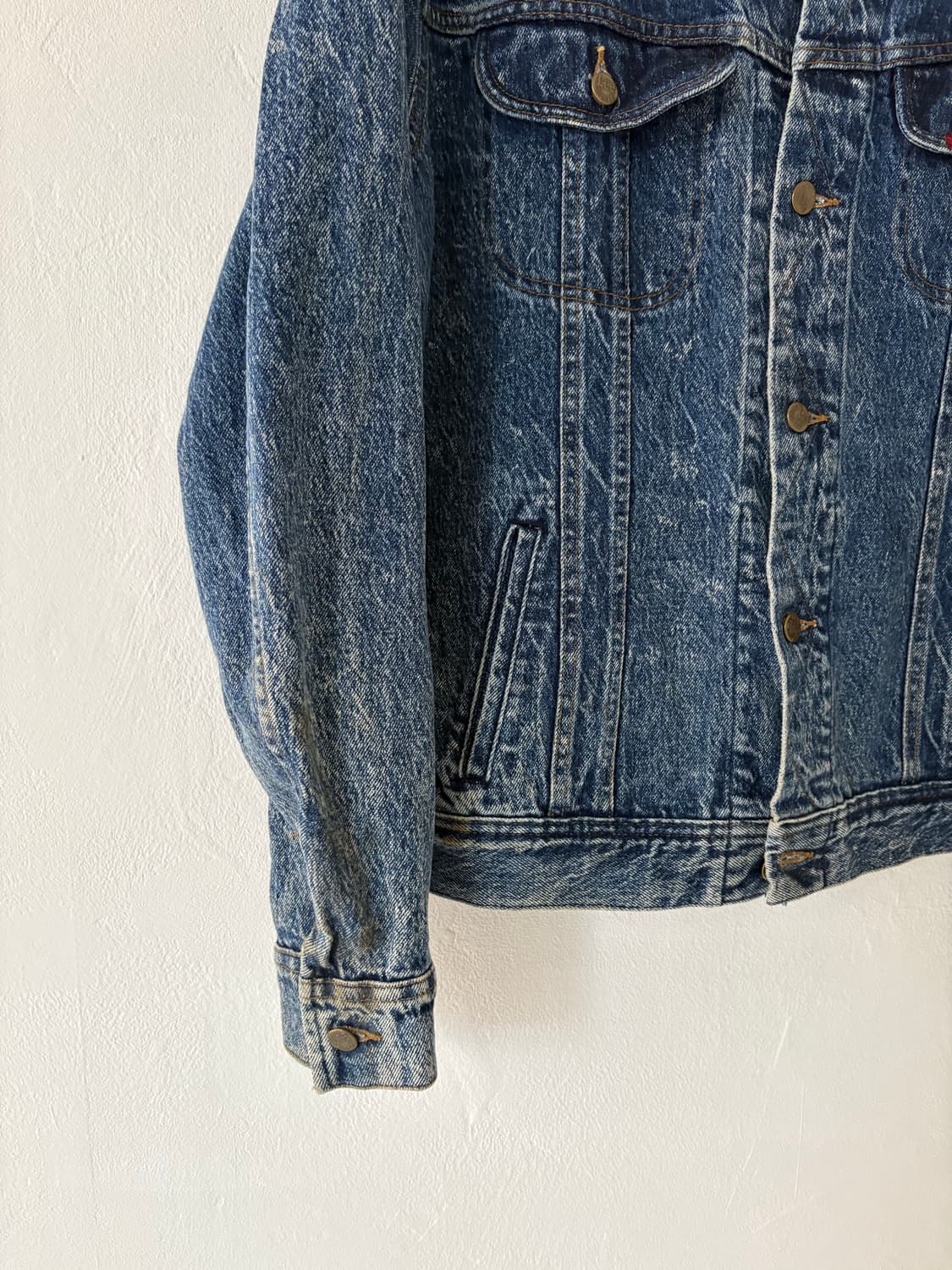 80's LEE denim trucker Jacket  상품이미지6