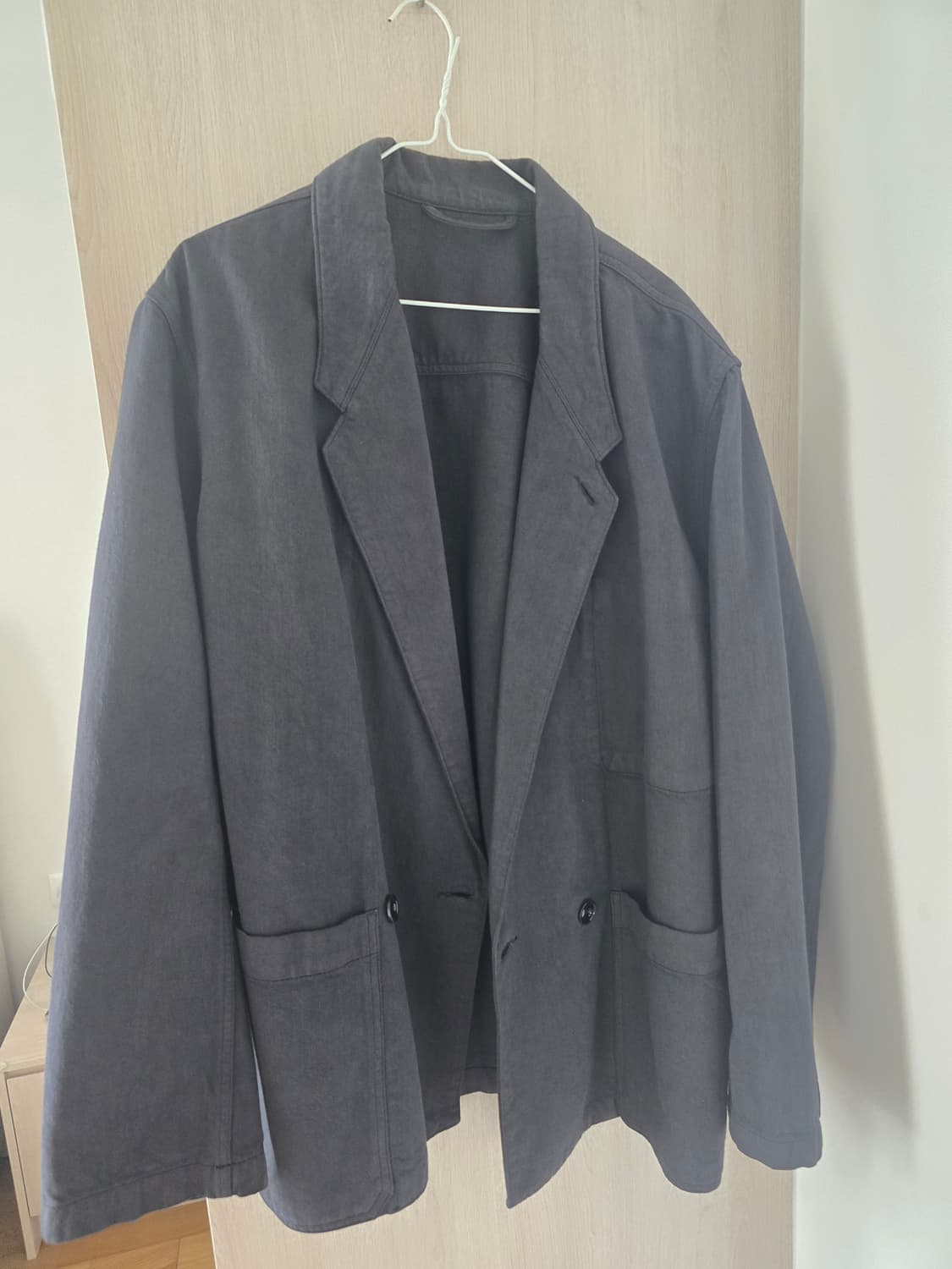 르메르 데님 블레이저 그레이 L 상품이미지3