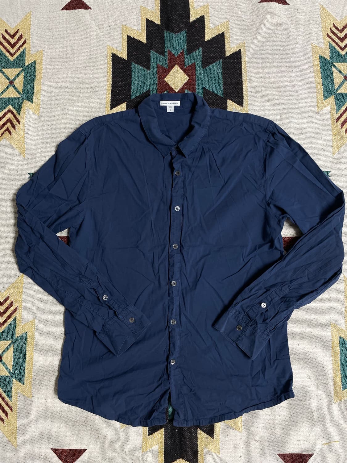 제임스펄스 네이비 셔츠(2) 상품이미지1