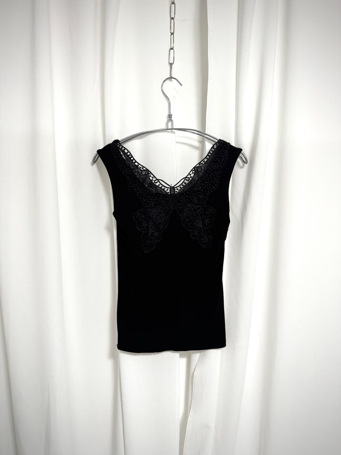 Back crochet sleeveless 상품이미지4