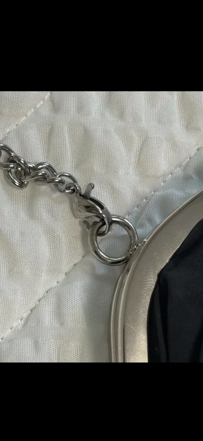 생긴스튜디오 ROSE DISCORD CHAIN BAG - BLACK 상품이미지3