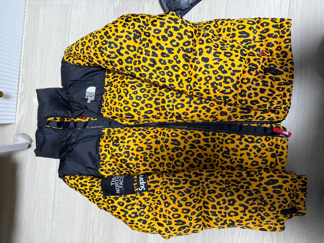 슈프림 노스페이스 11FW 700 레오파드 눕시 M 상품이미지1