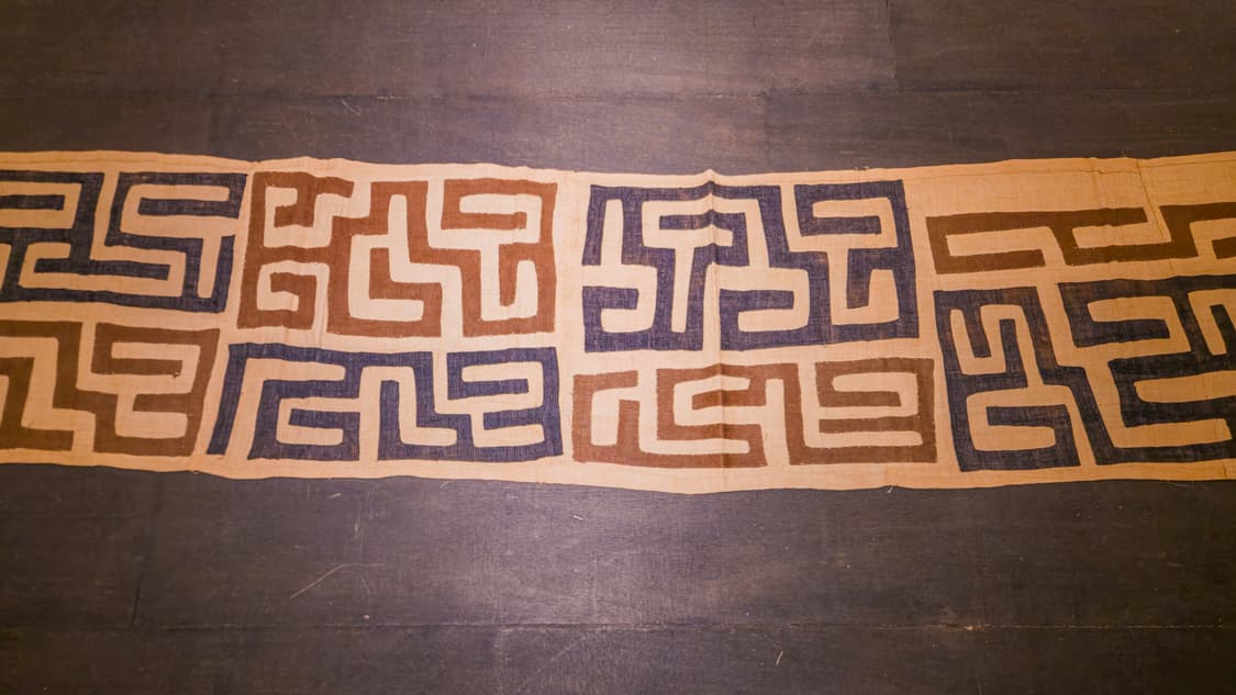 Congo Raffia Kuba Textiles #25264 상품이미지7