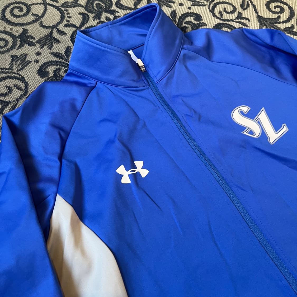 110 언더아머 삼성라이온즈 트레이닝 집업/W2324 상품이미지3