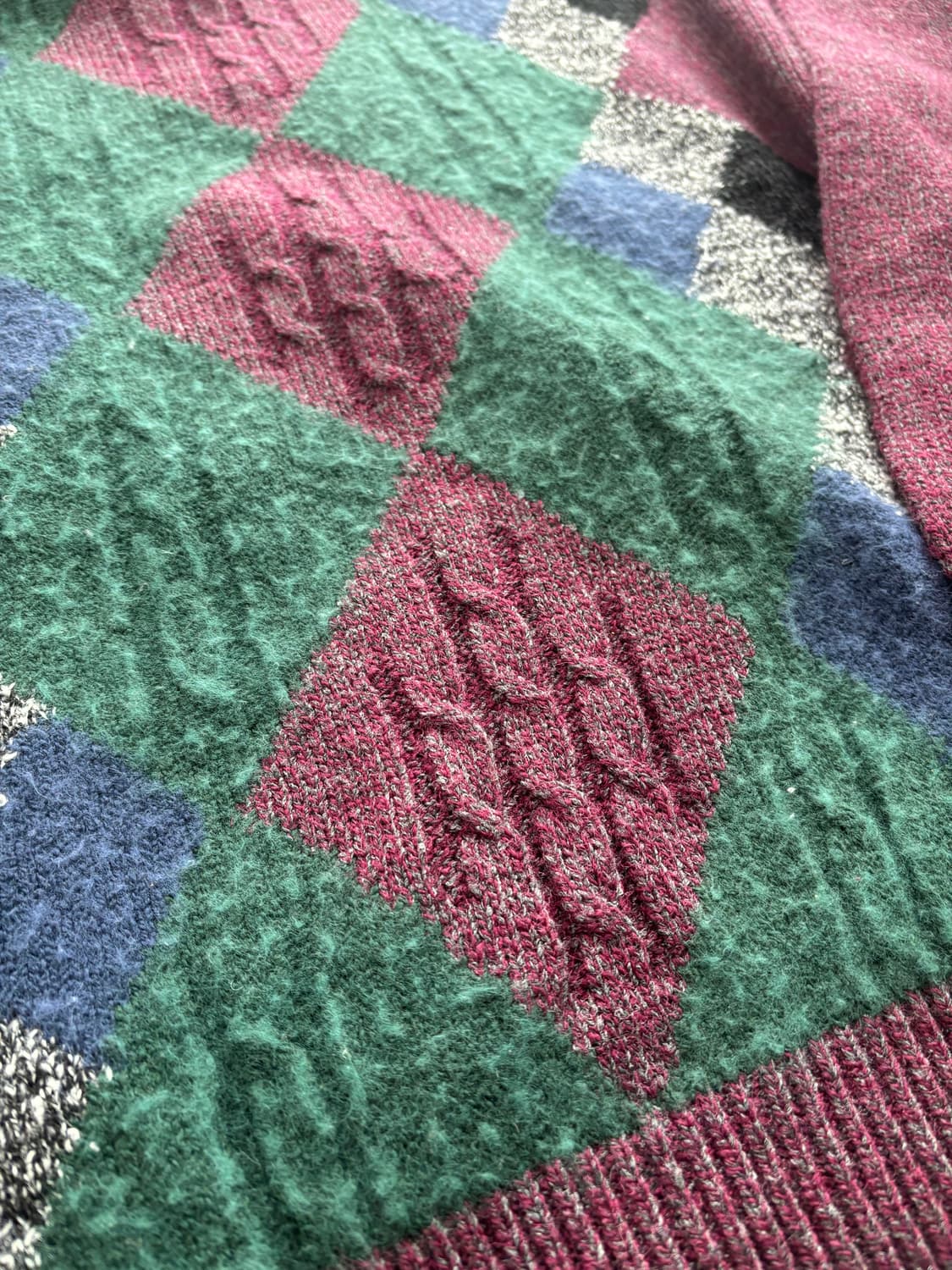 이태리제 SAND 울 니트 사이즈 105-110 상품이미지3