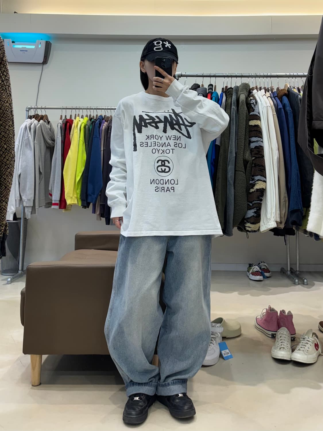 스투시 월드투어 롱슬리브 상품이미지8