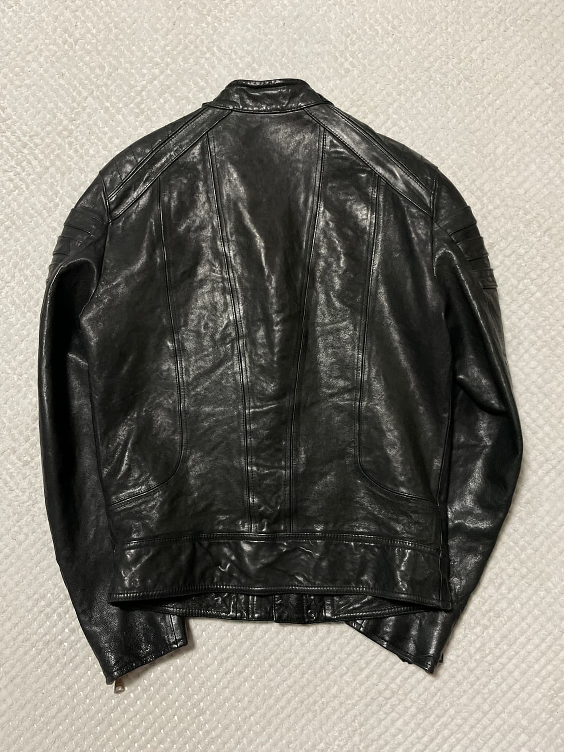 셀렉티즘 웨스턴 무드 램스킨 양가죽 레더 자켓 상품이미지2