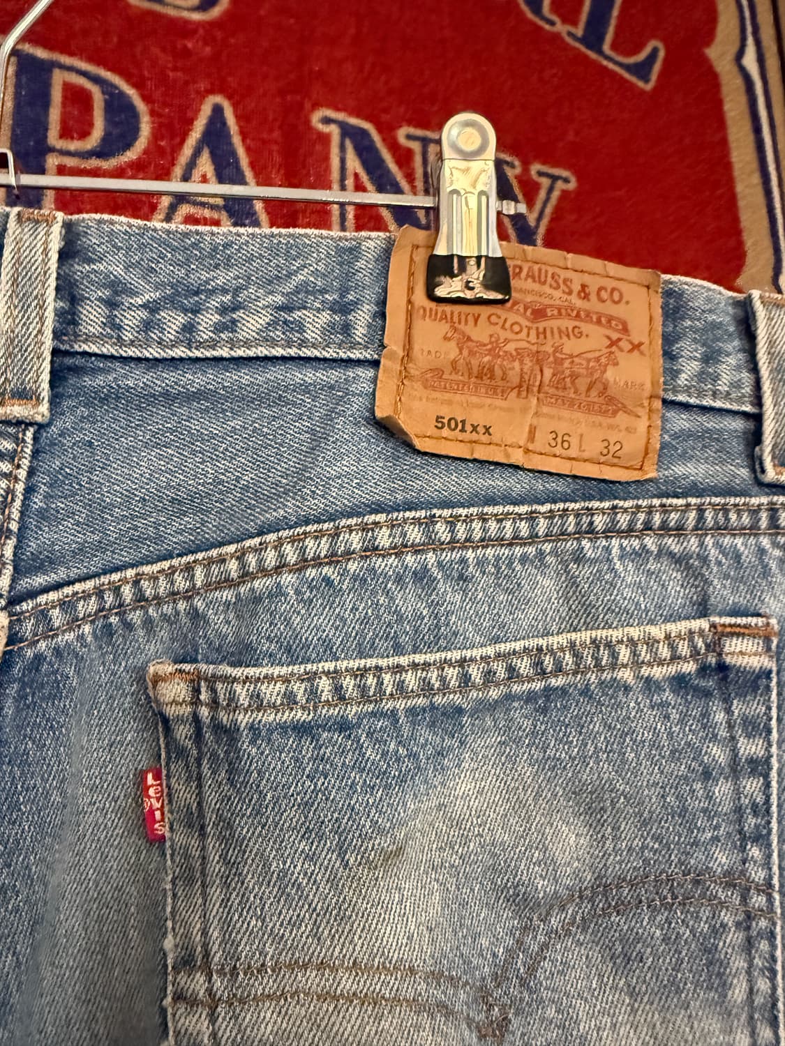 🇺🇸USA made Levis 501xx 36/32 Custom 상품이미지5