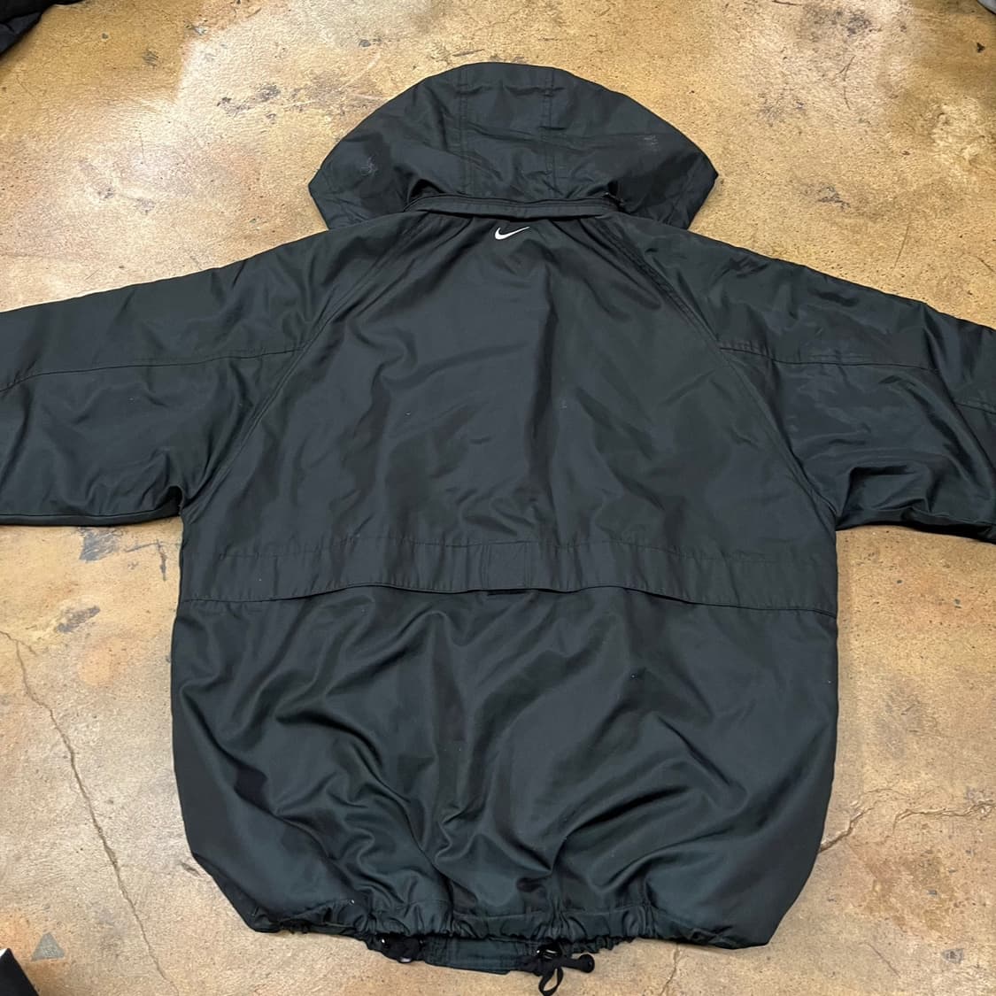 [정품/L] 나이키 블랙 후드 바람막이 자켓 b19 상품이미지4