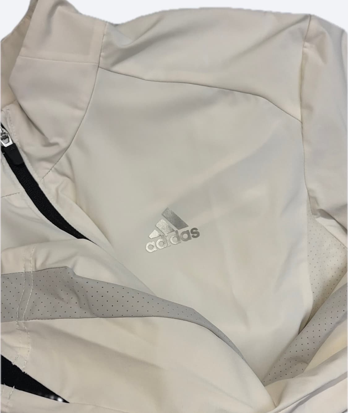 🤍아디다스 실버 에센셜 화이트 바람막이🤍 상품이미지3