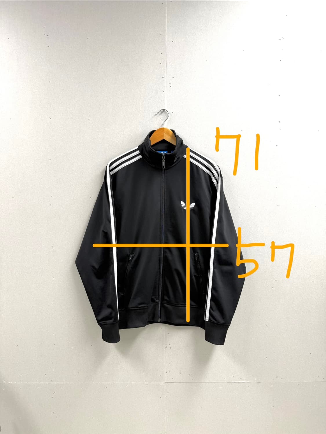 남성 105 / 아디다스 파이어버드 져지 집업 블랙 상품이미지2