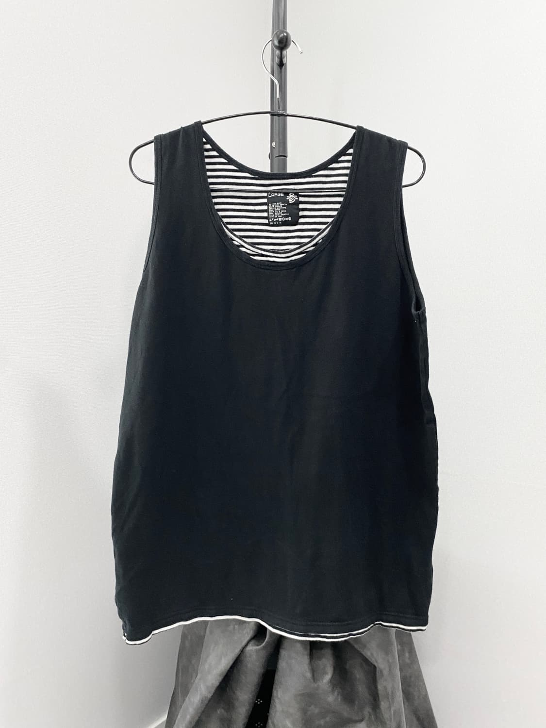 PPFM Layered Striped Tank Top 상품이미지1