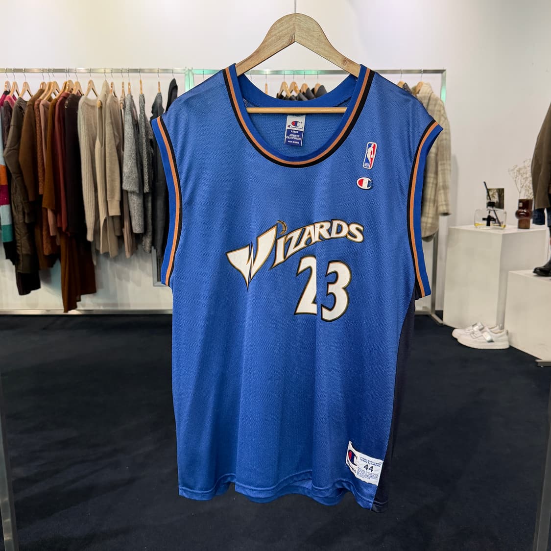 [L] 챔피온 위싱턴 위저즈 마이클조던 져지 상품이미지2