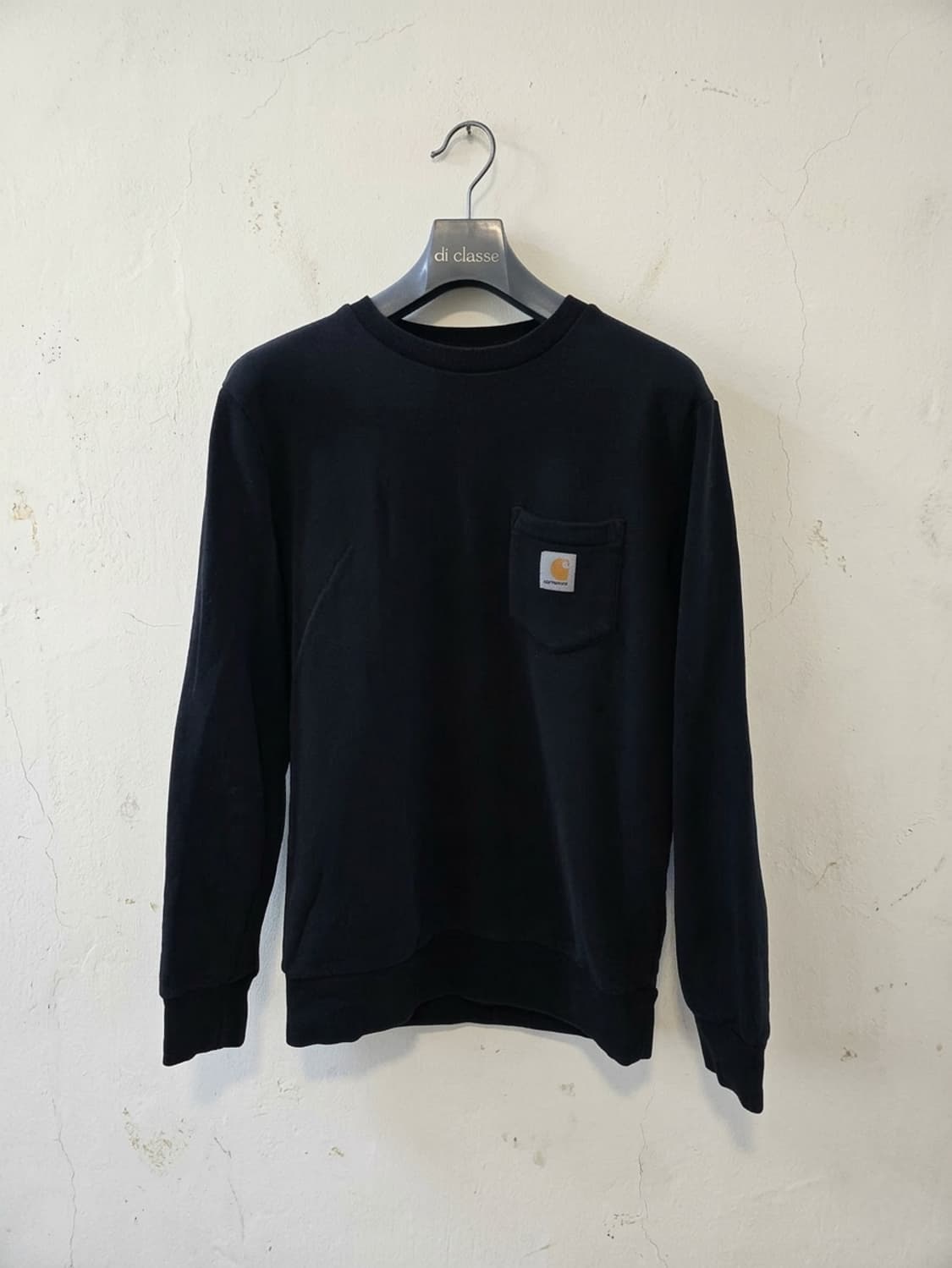 칼하트 포켓 스웨트셔츠 블랙 XS 상품이미지1