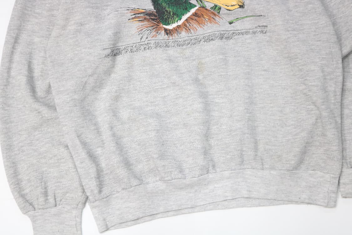 portsman II 빈티지 말라드 덕 그래픽 스웻셔츠 (XL) 상품이미지4