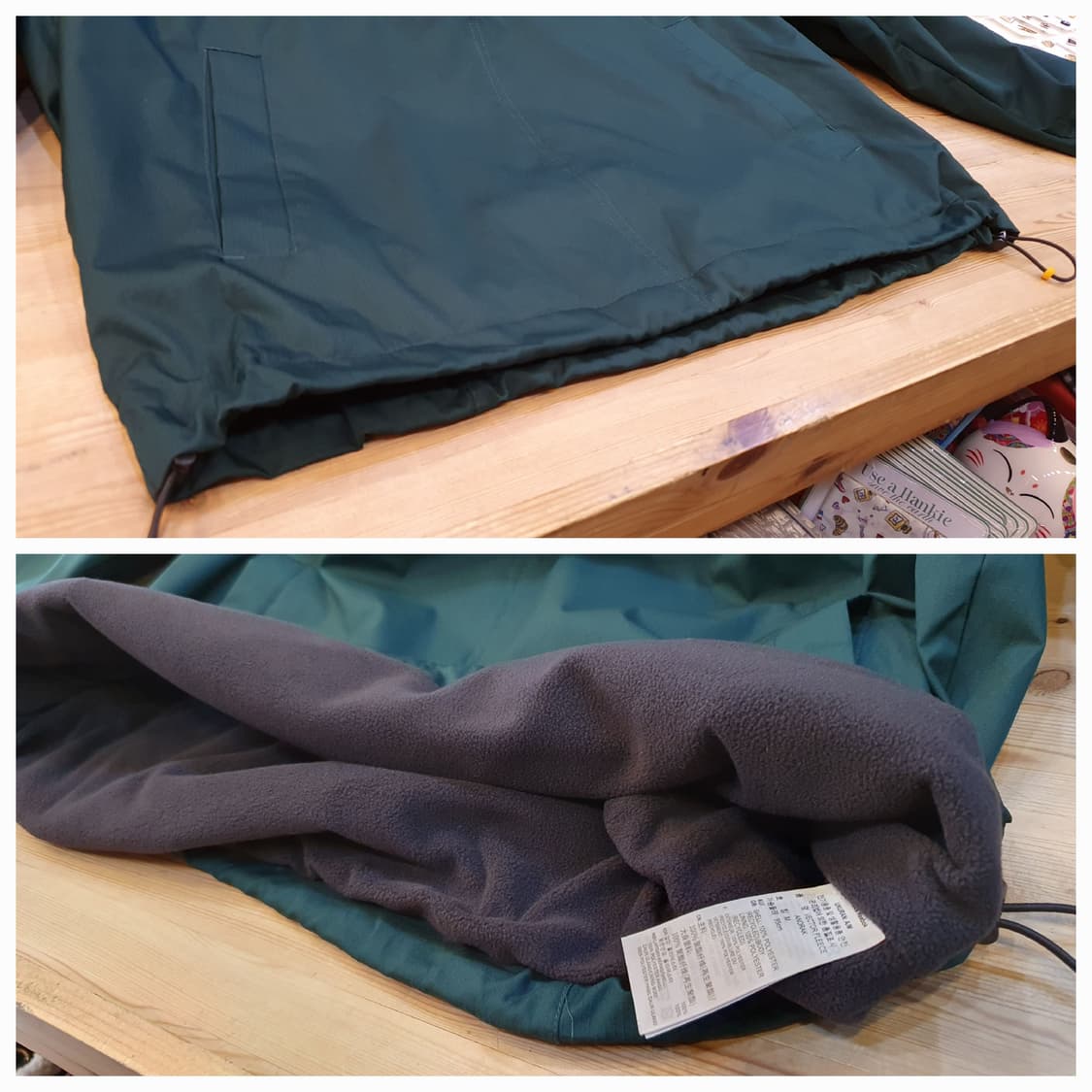 (새상품)100.리복 기모 윈드 맨투맨  상품이미지8