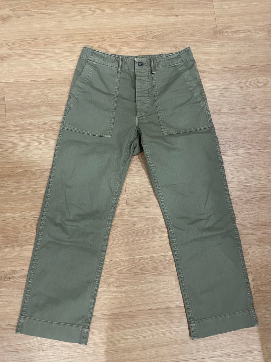 (30/30)32기장 교환 o헤링본퍼티그ㅏ 상품이미지1