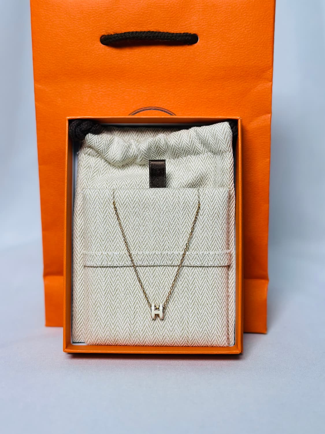 에르메스 미니 팝아슈 화이트골드 상품이미지1